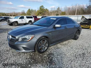 2014 Mercedes-Benz CLA-Class CLA 250 with VIN WDDSJ4EB1EN127119, listed as a Copart auction lot 45369175 with 127,280 mi miles and Salvage Title. Bid and sale history available at carsss.com. Image 1.