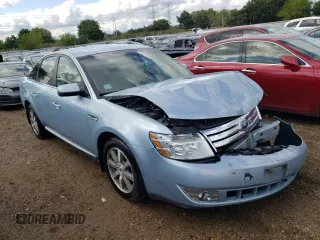 2008 Ford Taurus SEL with VIN 1FAHP24W98G126522, listed as a Copart auction lot 69154734 with 0 mi miles and Salvage Title. Bid and sale history available at carsss.com. Image 4.