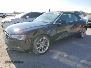 2014 Audi A5 Premium with VIN WAUAFAFH2EN009201, listed as a Copart auction lot 65181514 with 85,596 mi miles and Salvage title. Bid and sale history available at DreamBid. Image 1.