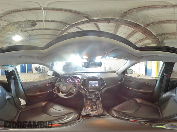 2019 Jeep Cherokee Altitude with VIN 1C4PJMLX4KD126188, listed as a Copart auction lot 41834845 with 109,405 mi miles and Salvage title. Bid and sale history available at DreamBid. Image 15.