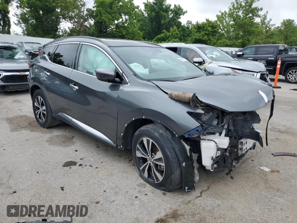 2020 Nissan Murano SV with VIN 5N1AZ2BS6LN105892, listed as a Copart auction lot 64652155 with Not provided miles and Non repairable. Bid and sale history available at DreamBid. Image 4.