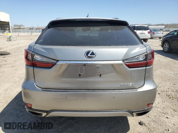2022 Lexus RX 350 z VIN 2T2HZMDAXNC318431, wystawiony jako Copart lot #51813145 z przebiegiem 33 115 mil mil oraz Szkoda całkowita • Salvage title. Historia ofert i sprzedaży dostępna na DreamBid. Obrazek 6.