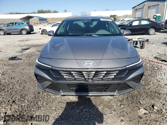 2024 Hyundai Elantra SE with VIN KMHLL4DGXRU799287, listed as a Copart auction lot 47866005 with 5,182 mi miles and Salvage Title. Bid and sale history available at DreamBid. Image 5.
