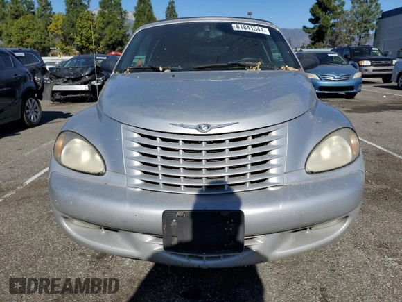 2005 Chrysler PT Cruiser Touring with VIN 3C3EY55E45T310778, listed as a Copart auction lot 81841544 with 107,339 mi miles and Clean Title. Bid and sale history available at DreamBid. Image 5.