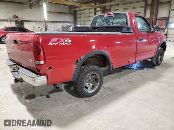 2003 Ford F-150 XL z VIN 2FTRF18W93CB06996, wystawiony jako Copart lot #42758725 z przebiegiem 142 428 mil mil oraz Szkoda całkowita • Salvage title. Historia ofert i sprzedaży dostępna na DreamBid. Obrazek 3.