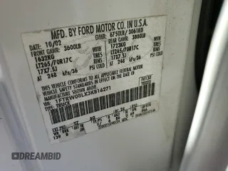 2003 Ford F-150 XLT with VIN 1FTRW08LX3KB16271, listed as a Copart auction lot 49001145 with 281,258 mi miles and Salvage Title. Bid and sale history available at carsss.com. Image 12.
