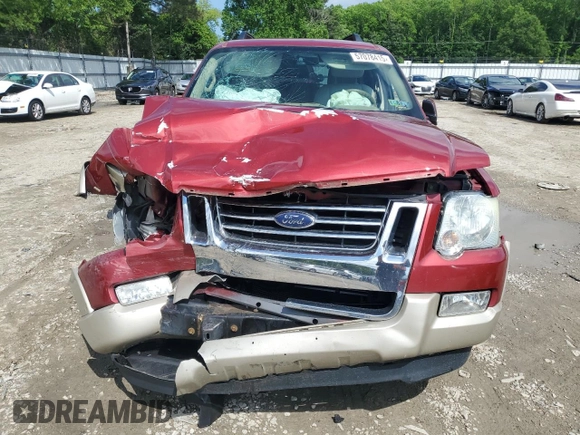 2008 Ford Explorer Eddie Bauer with VIN 1FMEU74E38UB21887, listed as a Copart auction lot 57078415 with 227,688 mi miles and Salvage title. Bid and sale history available at DreamBid. Image 5.
