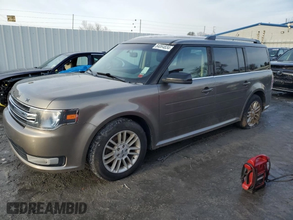 2013 Ford Flex SEL with VIN 2FMHK6C88DBD04985, listed as a Copart auction lot 43618395 with 185,709 mi miles and Non Repairable. Bid and sale history available at carsss.com. Image 1.
