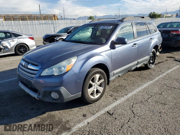 2014 Subaru Outback Limited with VIN 4S4BRDMC1E2317156, listed as a Copart auction lot 45973825 with 98,340 mi miles and Salvage Title. Bid and sale history available at DreamBid. Image 1.
