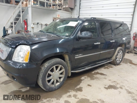 2012 GMC Yukon XL Denali with VIN 1GKS2MEF9CR323393, listed as a IAAI auction lot 41983097 with Not Provided miles. Bid and sale history available at carsss.com. Image 2.