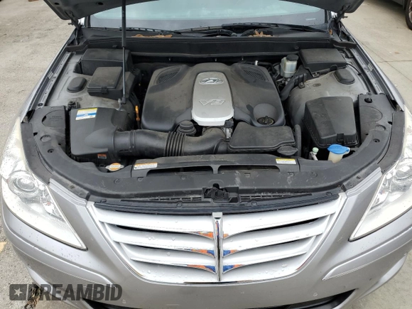 2011 Hyundai Genesis with VIN KMHGC4DF8BU119255, listed as a Copart auction lot 74862114 with 108,318 mi miles and Salvage Title. Bid and sale history available at carsss.com. Image 11.