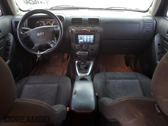 2008 Hummer H3 SUV with VIN 5GTEN13E188114275, listed as a Copart auction lot 81418254 with 196,190 mi miles and Salvage Title. Bid and sale history available at DreamBid. Image 8.