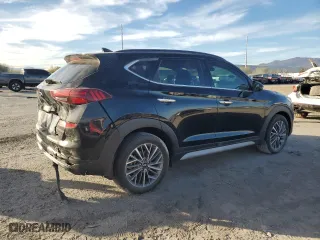 2019 Hyundai Tucson Night with VIN KM8J33AL2KU019307, listed as a Copart auction lot 82619544 with 74,701 mi miles and Salvage Title. Bid and sale history available at carsss.com. Image 3.
