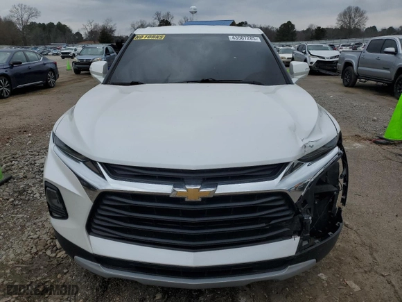 2020 Chevrolet Blazer LT with VIN 3GNKBCRS3LS537488, listed as a Copart auction lot 43507285 with 121,151 mi miles and Salvage Title. Bid and sale history available at carsss.com. Image 5.