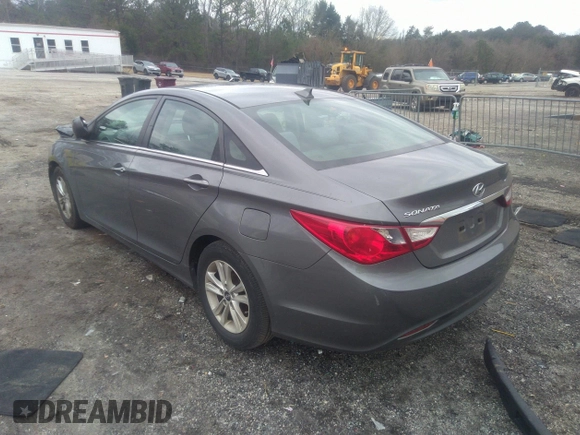 2013 Hyundai Sonata GLS with VIN 5NPEB4AC8DH533884, listed as a IAAI auction lot 41529721 with 128,560 mi miles and . Bid and sale history available at carsss.com. Image 3.