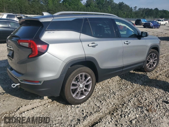 2023 GMC Terrain SLT с VIN 3GKALPEG3PL153287, выставлен на аукционе Copart как лот 57594385 с пробегом 53 445 миль миль и Списание • Salvage title. История ставок и продаж доступна на DreamBid. Изображение 3.