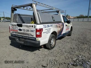 2018 Ford F-150 XL with VIN 1FTMF1CB6JKC18100, listed as a Copart auction lot 55237045 with 175,667 mi miles and Salvage title. Bid and sale history available at DreamBid. Image 3.