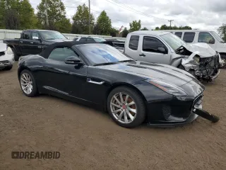 2019 Jaguar F-Type with VIN SAJDD5EV6KCK62454, listed as a Copart auction lot 70392324 with Not Provided miles and Salvage Title. Bid and sale history available at DreamBid. Image 4.