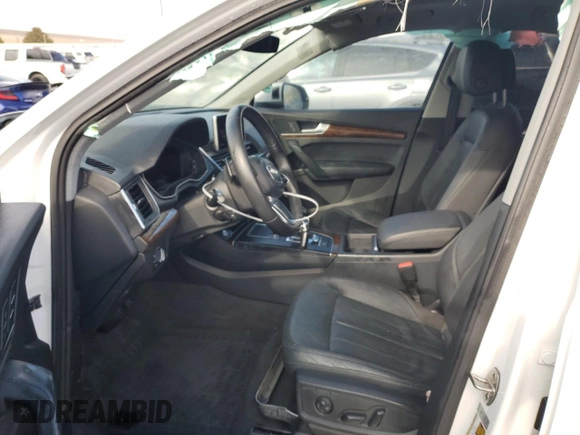 2018 Audi Q5 Premium Plus with VIN WA1BNAFY7J2008738, listed as a Copart auction lot 46462755 with 76,198 mi miles and Salvage Title. Bid and sale history available at carsss.com. Image 7.