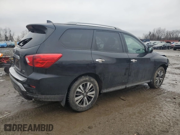 2020 Nissan Pathfinder S with VIN 5N1DR2AM7LC594122, listed as a Copart auction lot 43776665 with 97,761 mi miles and Salvage Title. Bid and sale history available at carsss.com. Image 3.