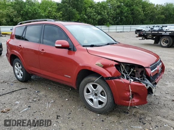 2010 Toyota RAV4 Limited with VIN JTMDK4DVXAD012014, listed as a Copart auction lot 54432655 with Not provided miles and Salvage title. Bid and sale history available at DreamBid. Image 4.