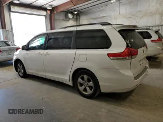 2013 Toyota Sienna LE AAS with VIN 5TDKK3DC5DS286603, listed as a Copart auction lot 56873665 with 195,600 mi miles and Non repairable. Bid and sale history available at DreamBid. Image 2.