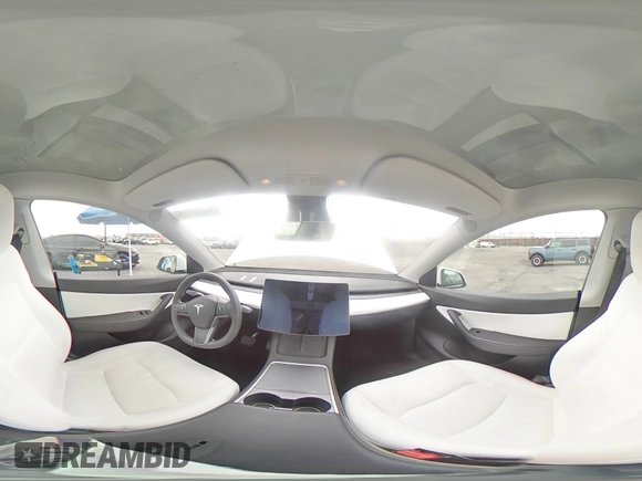 2021 Tesla Model Y Long Range with VIN 5YJYGDEEXMF151686, listed as a Copart auction lot 53903115 with 65,321 mi miles and Salvage Title. Bid and sale history available at DreamBid. Image 15.