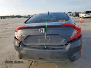 2016 Honda Civic Sedan EX-L with VIN 19XFC1F72GE020165, listed as a Copart auction lot 54085515 with 157,622 mi miles and Clean Title. Bid and sale history available at carsss.com. Image 6.