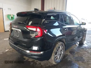 2023 GMC Terrain SLT with VIN 3GKALVEG3PL233838, listed as a IAAI auction lot 41702894 with 42,472 mi miles and . Bid and sale history available at carsss.com. Image 4.
