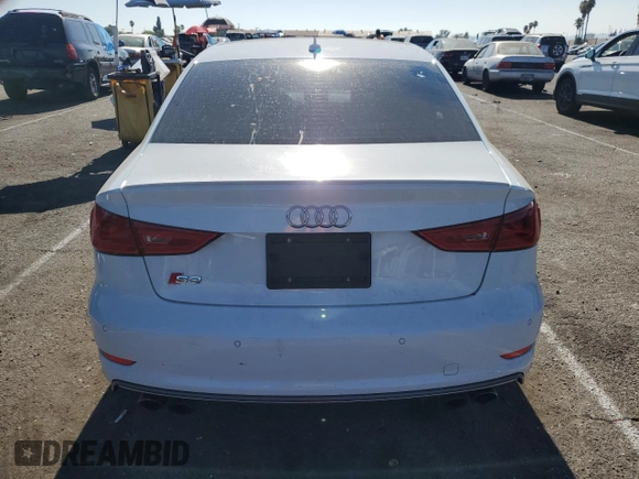2016 Audi S3 z VIN WAUF1HFF6G1031577, wystawiony jako Copart lot #65208384 z przebiegiem 73 685 mil mil oraz Szkoda całkowita • Salvage title. Historia ofert i sprzedaży dostępna na DreamBid. Obrazek 6.