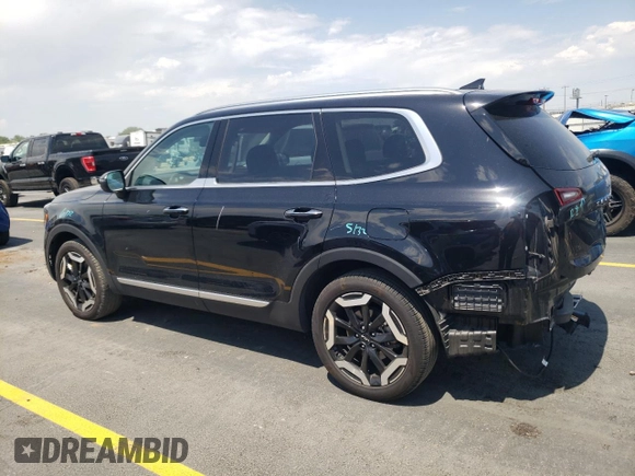 2024 Kia Telluride S with VIN 5XYP6DGC0RG525183, listed as a Copart auction lot 59919695 with 22,715 mi miles and Salvage title. Bid and sale history available at DreamBid. Image 2.