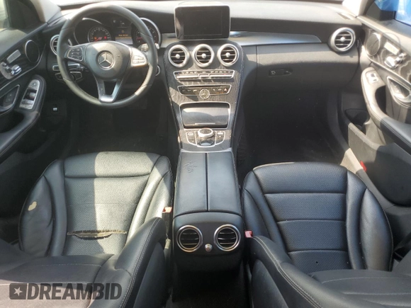 2017 Mercedes-Benz C 300 with VIN WDDWF4JB7HR247545, listed as a Copart auction lot 58122795 with 86,905 mi miles and Clean title. Bid and sale history available at DreamBid. Image 8.