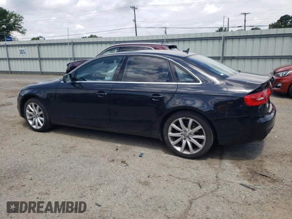 2013 Audi A4 Premium Plus with VIN WAUFFAFL5DN007757, listed as a Copart auction lot 59131035 with 115,414 mi miles and Clean title. Bid and sale history available at DreamBid. Image 2.