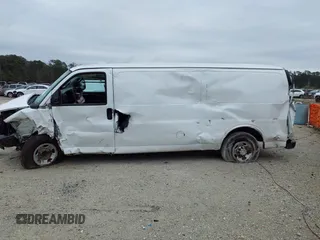 2016 Chevrolet Express Cargo Van with VIN 1GCWGBFF9G1274606, listed as a IAAI auction lot 41566652 with 296,452 mi miles. Bid and sale history available at carsss.com. Image 14.