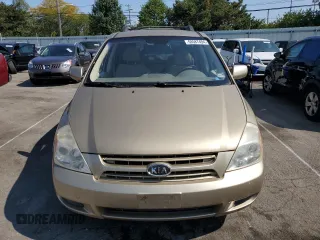 2008 Kia Sedona LX with VIN KNDMB233686258416, listed as a Copart auction lot 68587494 with 153,536 mi miles and Clean Title. Bid and sale history available at carsss.com. Image 5.