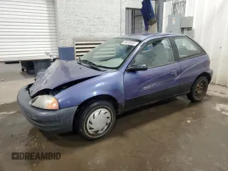 1998 Chevrolet Metro with VIN 2C1MR2265W6701862, listed as a Copart auction lot 89058065 with 197,736 mi miles and Salvage Title. Bid and sale history available at DreamBid. Image 1.