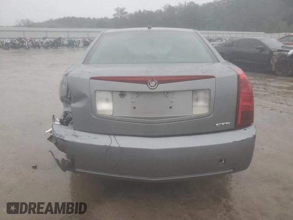 2005 Cadillac CTS with VIN 1G6DP567950116645, listed as a Copart auction lot 73183074 with 137,399 mi miles and Salvage Title. Bid and sale history available at carsss.com. Image 6.