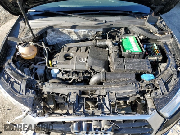 2017 Audi Q3 Premium with VIN WA1ECCFSXHR008924, listed as a Copart auction lot 84751624 with Not provided miles and Salvage title. Bid and sale history available at DreamBid. Image 12.