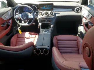 2023 Mercedes-Benz C 300 with VIN W1KWJ8DB8PG119472, listed as a Copart auction lot 69999694 with 14,954 mi miles and Salvage Title. Bid and sale history available at DreamBid. Image 8.