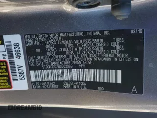 2011 Toyota Sienna XLE with VIN 5TDDK3DC7BS002989, listed as a Copart auction lot 45714275 with 174,640 mi miles and Non repairable. Bid and sale history available at DreamBid. Image 13.