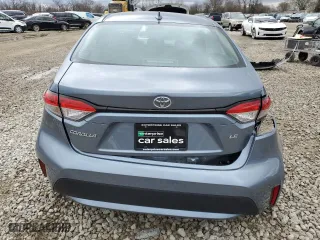 2022 Toyota Corolla LE with VIN 5YFEPMAE2NP329704, listed as a Copart auction lot 49518555 with 67,636 mi miles and Salvage Title. Bid and sale history available at carsss.com. Image 6.
