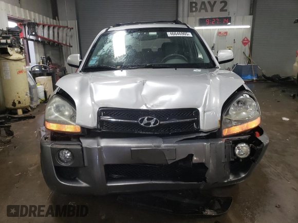 2006 Hyundai Tucson GLS with VIN KM8JN12D56U315191, listed as a Copart auction lot 46646905 with 176,566 mi miles and Salvage Title. Bid and sale history available at carsss.com. Image 5.