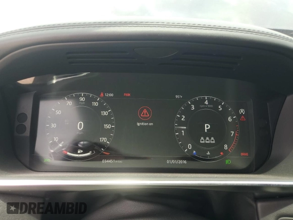 2020 Land Rover Range Rover Autobiography with VIN SALGV5SE7LA585947, listed as a Copart auction lot 59651635 with 34,451 mi miles and Salvage title. Bid and sale history available at DreamBid. Image 9.