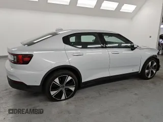 2023 Polestar 2 with VIN YSMED3KA7PL136589, listed as a Copart auction lot 54148225 with 96,851 mi miles and Clean Title. Bid and sale history available at DreamBid. Image 3.