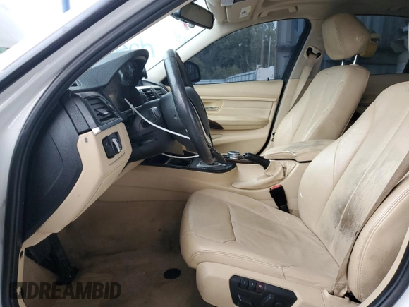 2015 BMW 3 Series 328d with VIN WBA3D3C59FK158079, listed as a Copart auction lot 72954284 with 133,162 mi miles and Salvage title. Bid and sale history available at DreamBid. Image 7.