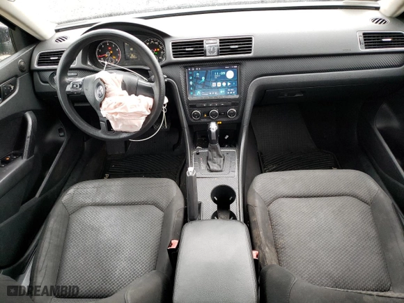 2012 Volkswagen Passat S w/Appearance with VIN 1VWAH7A35CC029413, listed as a Copart auction lot 88916745 with 192,295 mi miles and Clean Title. Bid and sale history available at carsss.com. Image 8.