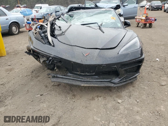 2020 Chevrolet Corvette 2LT with VIN 1G1Y72D47L5117971, listed as a Copart auction lot 44505725 with 0 mi miles and Salvage Title. Bid and sale history available at carsss.com. Image 5.
