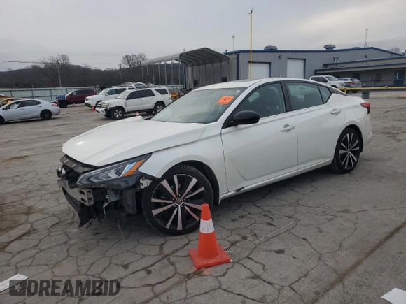 2019 Nissan Altima SR with VIN 1N4BL4CV0KC206702, listed as a Copart auction lot 48730745 with 93,300 mi miles and Salvage Title. Bid and sale history available at carsss.com. Image 1.