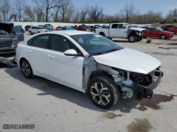 2021 Kia Forte LXS with VIN 3KPF24AD8ME382238, listed as a Copart auction lot 51109245 with 58,807 mi miles and Salvage Title. Bid and sale history available at carsss.com. Image 4.