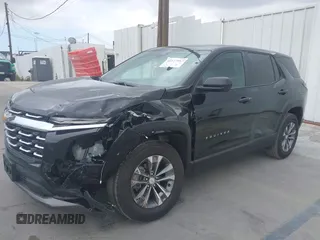 2025 Chevrolet Equinox FWD LT with VIN 3GNAXHEG5SL188502, listed as a IAAI auction lot 42127167 with 2,530 mi miles and . Bid and sale history available at DreamBid. Image 6.